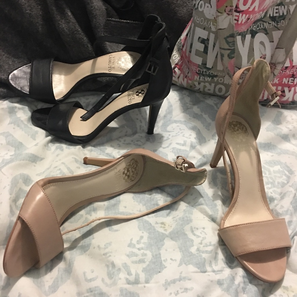 Vince Camuto Nude Heels